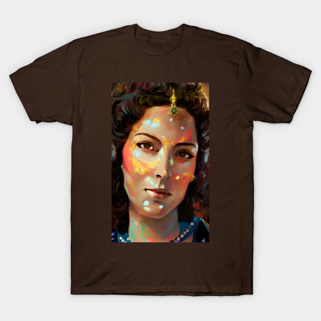 Beautiful latin face T-Shirt by Gaspar Avila